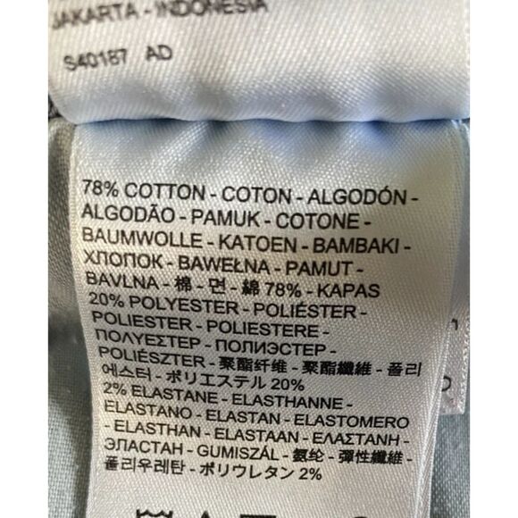 Levis Mid Rise Skinny Cropped Jeans Dark Wash Women’s Size 8 (Fit 29"x25") - Picture 13 of 13